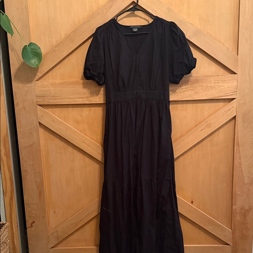 French Connection Black Maxi Dress